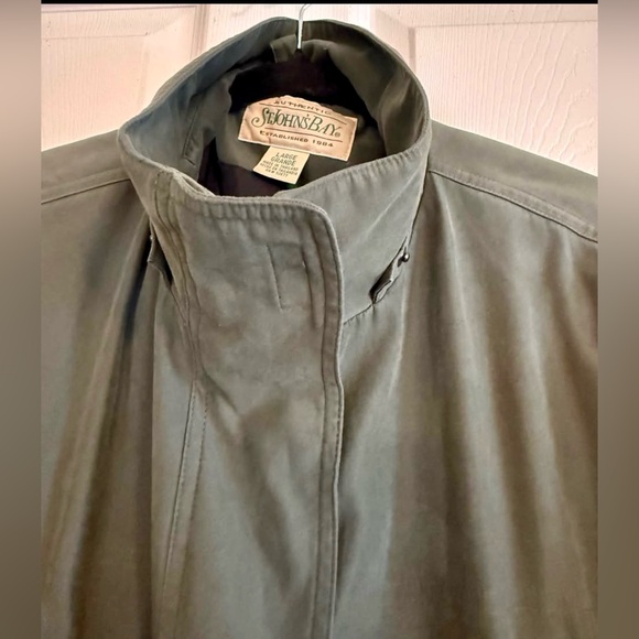 St. John's Bay Men's Jacket - Large - Double Zipper - Front Hood Missing - Picture 5 of 11